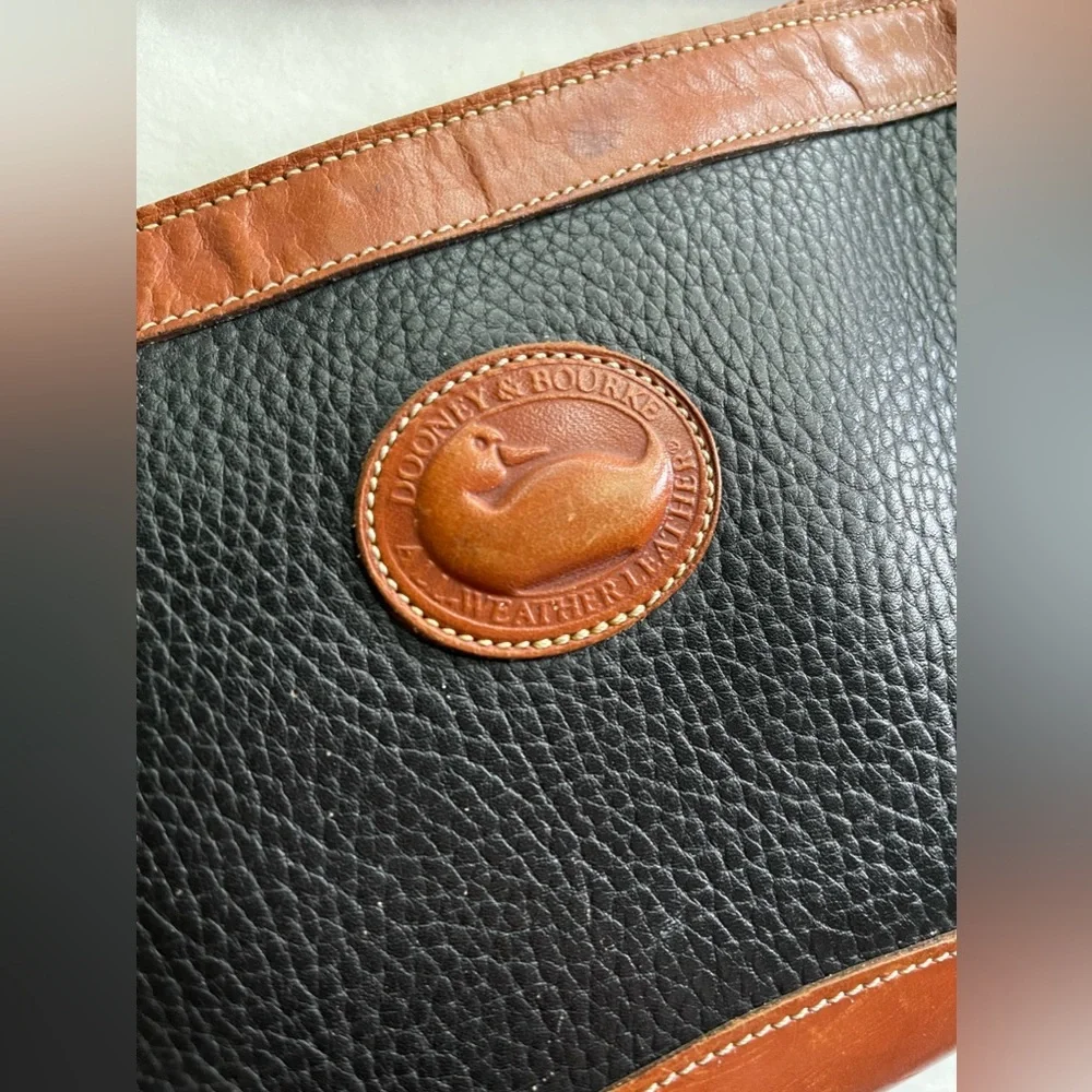 Dooney & Bourke Vintage Black Crossbody - Picture 2 of 8